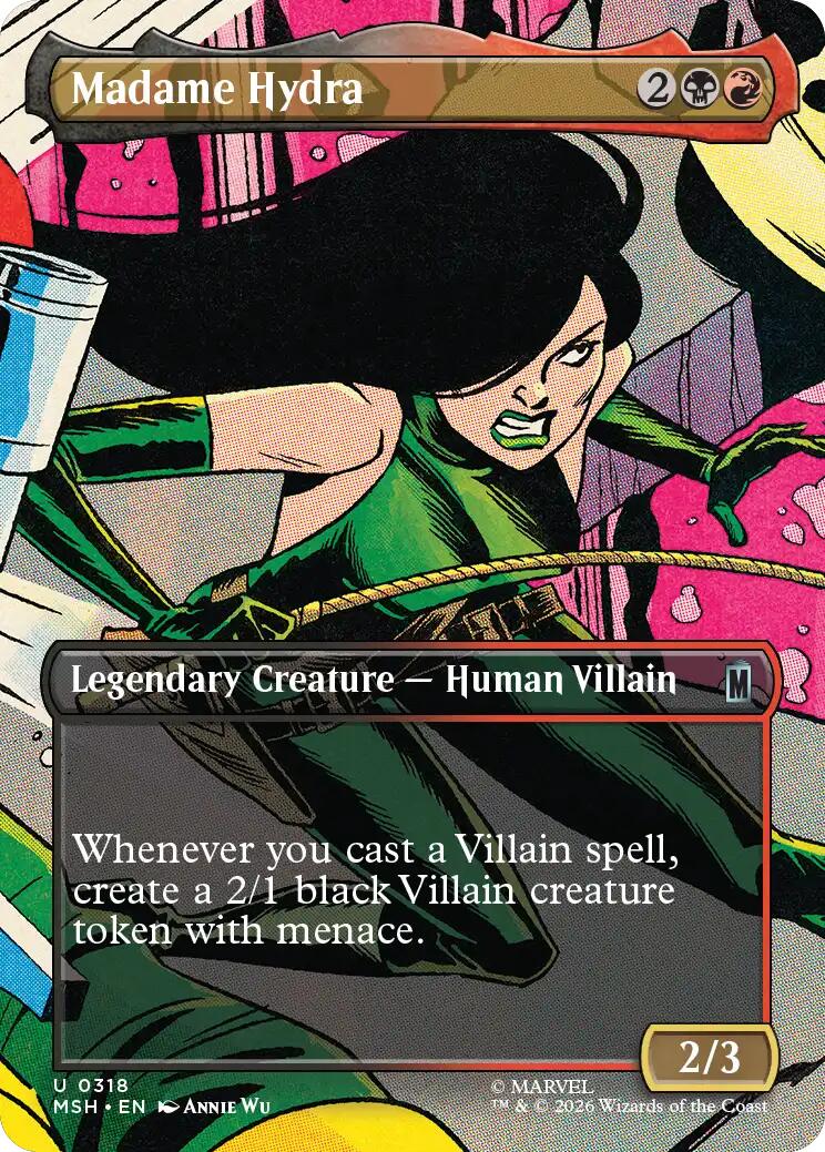 Madame Hydra (Borderless)