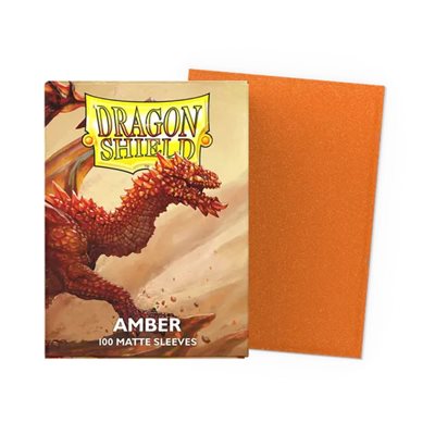 Sleeves: Dragon Shield: Matte Japanese: Amber (60)