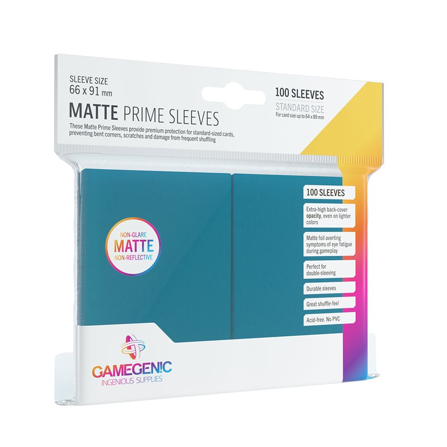 Sleeves: Gamegenic: Matte Prime Sleeves: Blue (100)