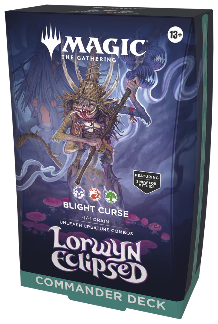 MTG - Lorwyn Eclipsed - Commander Deck - Blight Curse