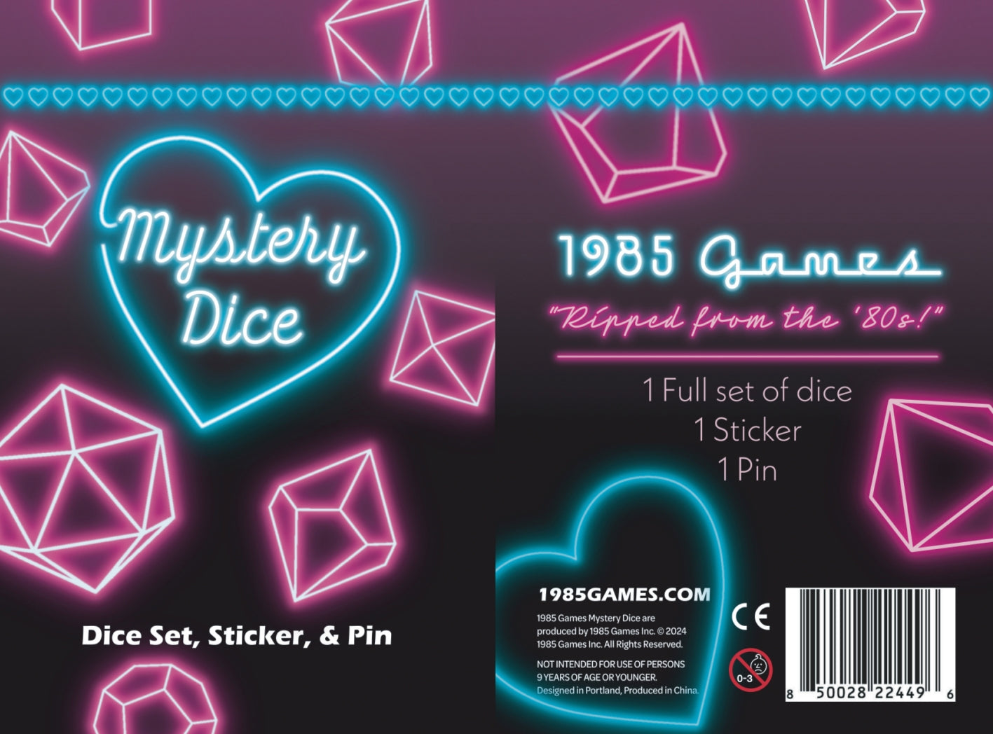 SWEETHEART MYSTERY DICE