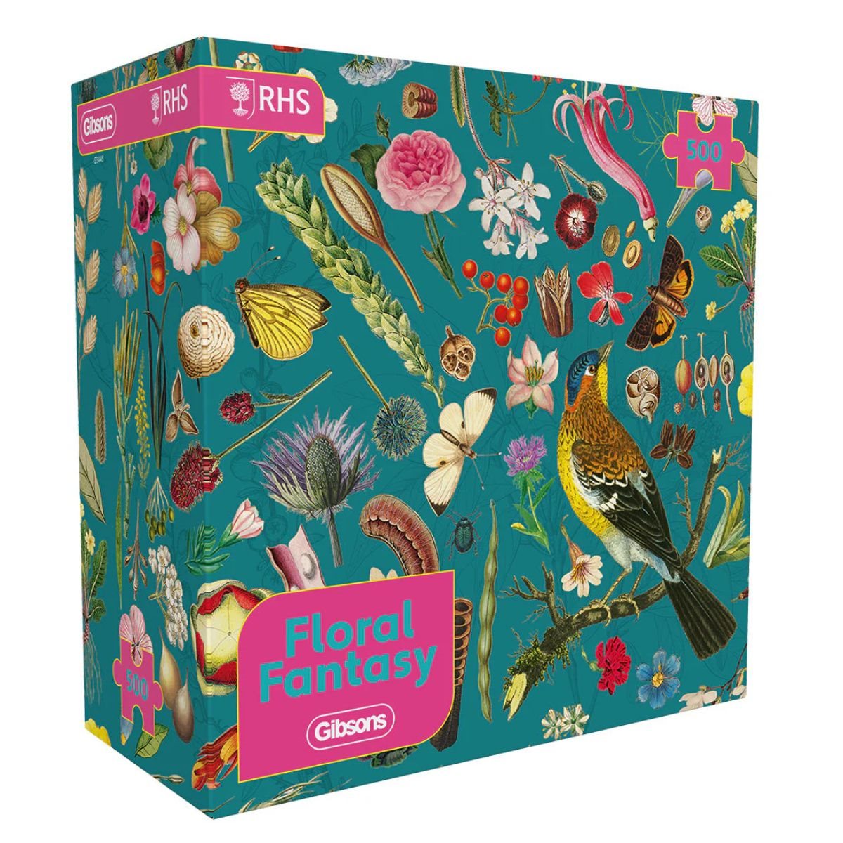 Puzzle - 500 pcs - RHS: Floral Fantasy