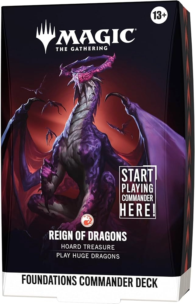 MTG - Foundations Commander Deck - Reign of Dragons
