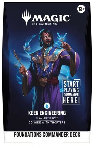 MTG - Foundations Commander Deck - Keen Engineering