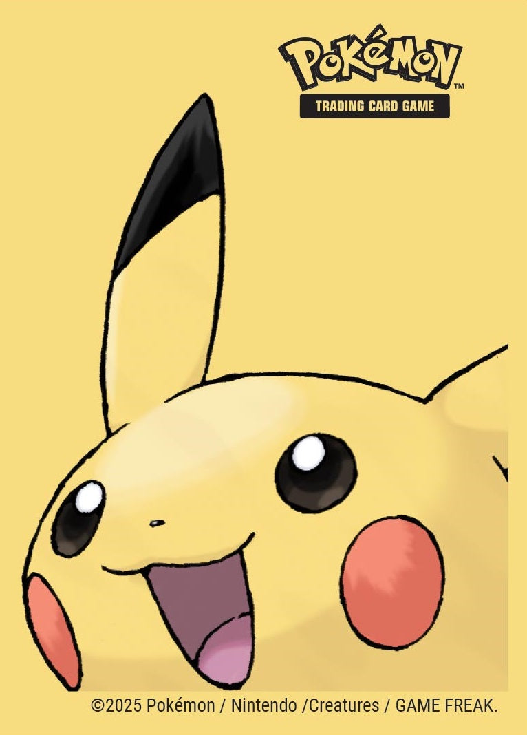 UP D-PRO POKEMON PIKACHU 2025 SLEEVES 65CT
