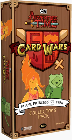 ADVENTURE TIME CARD WARS COLLECTOR'S PACK FLAME PRINCESS VS FERN