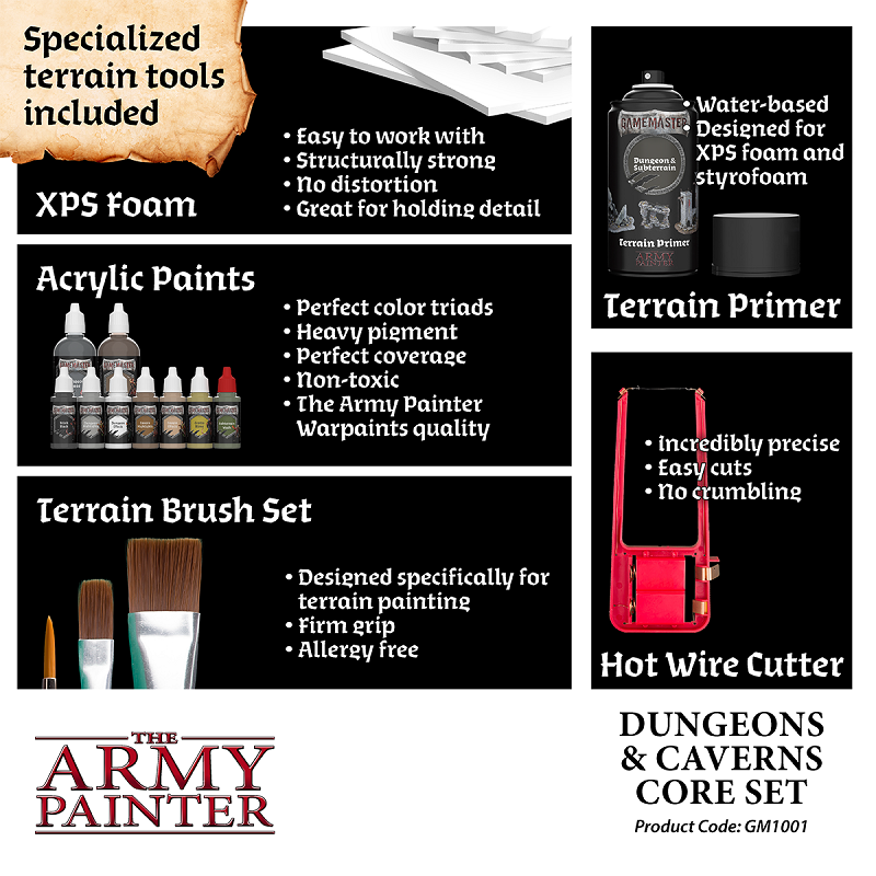 GAMEMASTER: DUNGEONS AND CAVERNS CORE SET