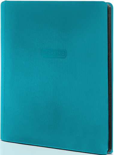 EVORETRO ER PREMIUM ZIP BINDER 360 CARDS BLUE