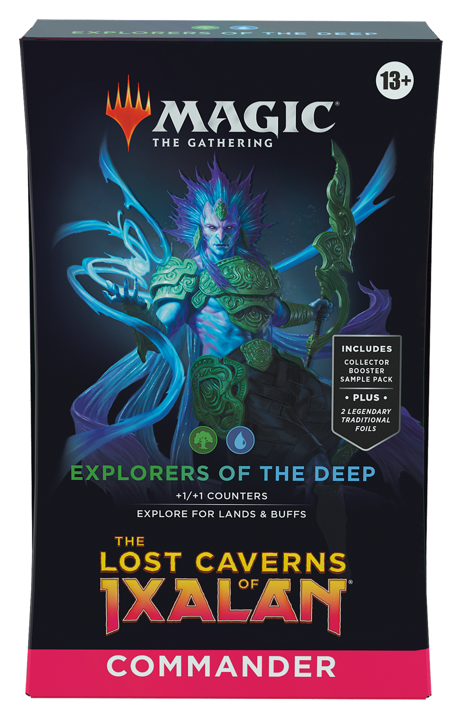 MTG - Lost Caverns of Ixalan Commander Decks - Explorers of The Deep