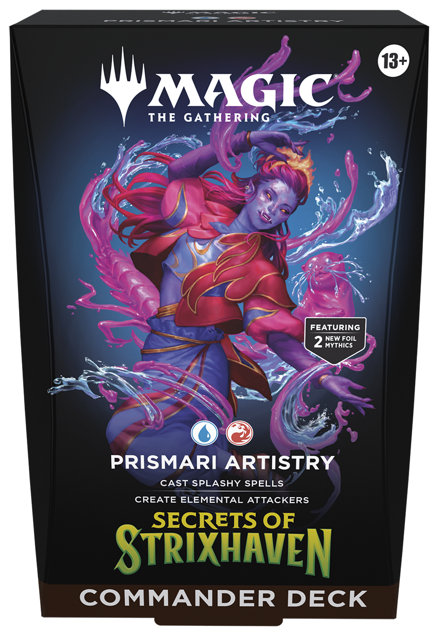 MTG SECRETS OF STRIXHAVEN COMMANDER DECK -PRISMARI ARTISTRY