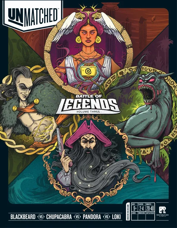 UNMATCHED BATTLE OF LEGENDS VOL 03