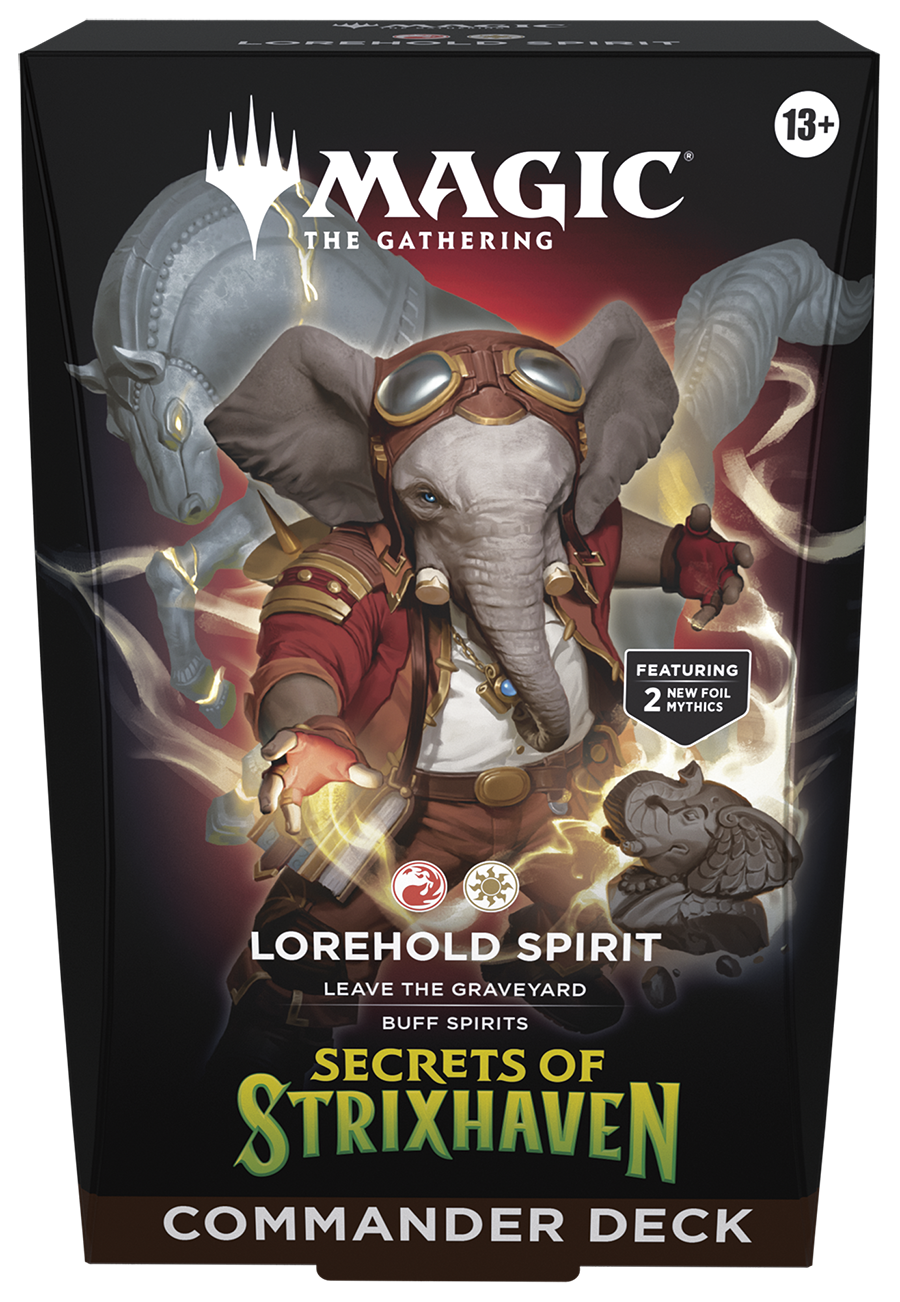 MTG SECRETS OF STRIXHAVEN COMMANDER DECK - LOREHOLD SPIRIT