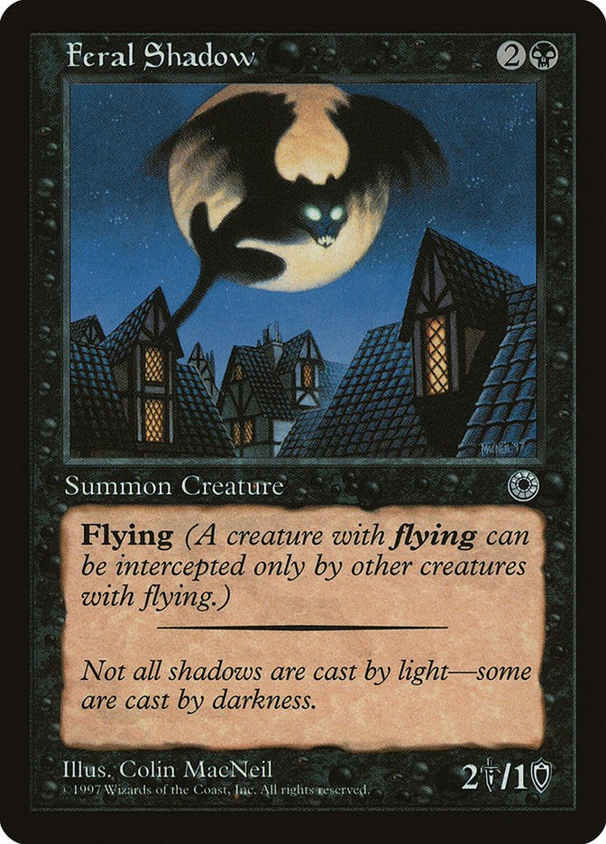 Feral Shadow (Reminder Text)