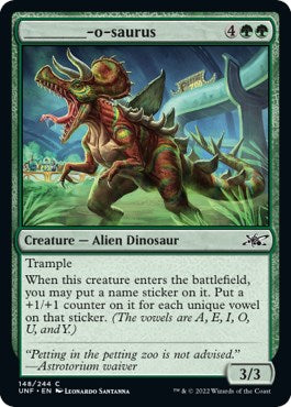 _______-o-saurus