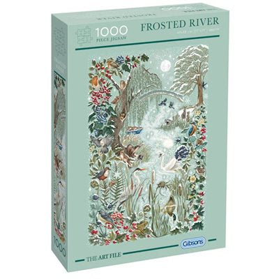 Puzzle - 1000 pcs - The Art File Collection: Frosted River