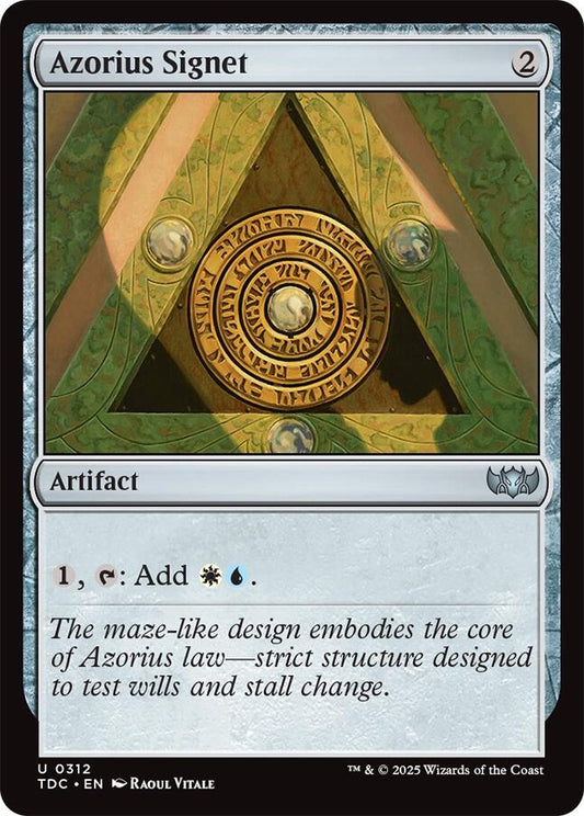 Azorius Signet