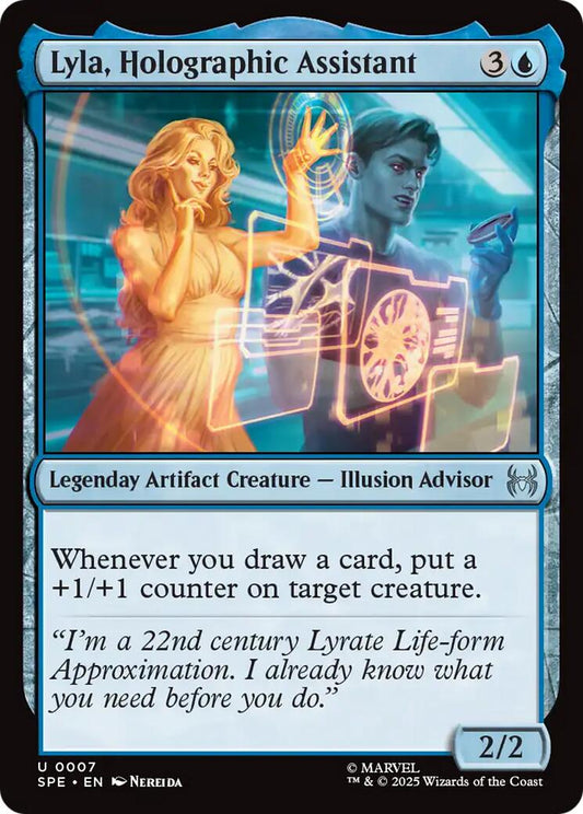 Lyla, Holographic Assistant