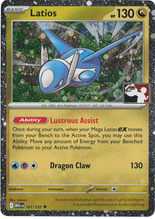 Latios - 101/132 (Cosmos Holo)
