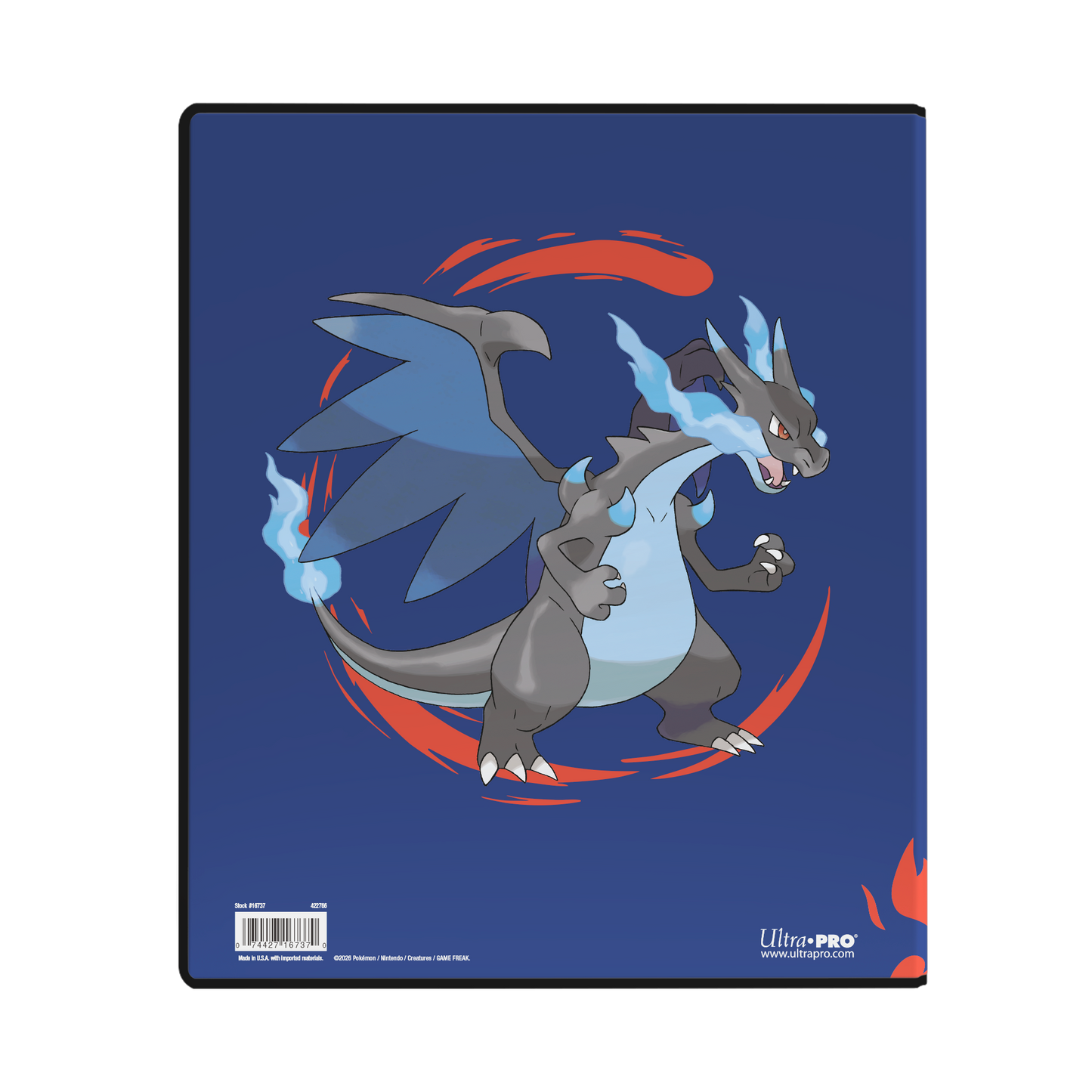 UP ALBUM 2" POKEMON MEGA CHARIZARD X & MEGA CHARIZARD Y