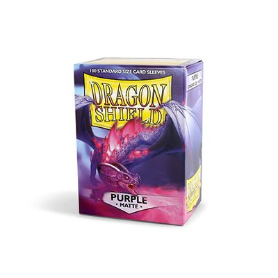 Sleeves: Dragon Shield: Matte: Purple