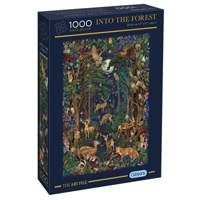 Puzzle - 1000 pcs - The Art File Collection: Into the Forest