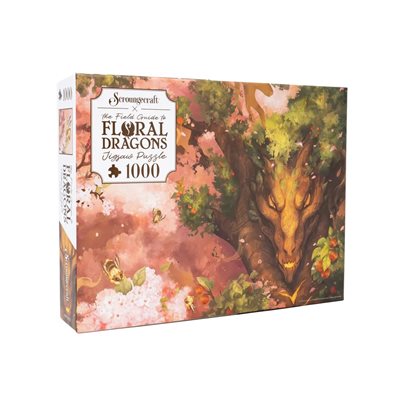 Puzzle - The Field Guide to Floral Dragons: Cover Art