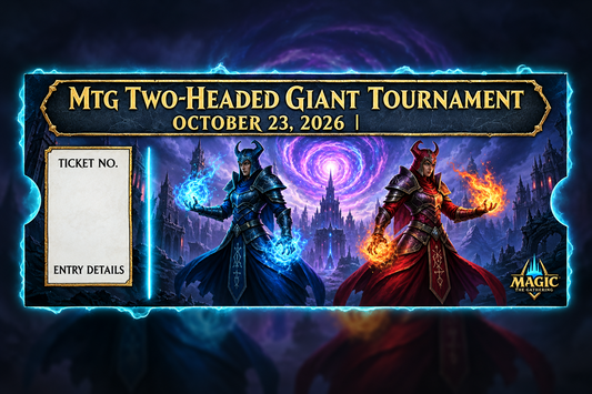 i want an event ticket similar to what was created for the chaos draft but for MTG Two Headed Gian Tournamnet on January 31 starting at 12pm