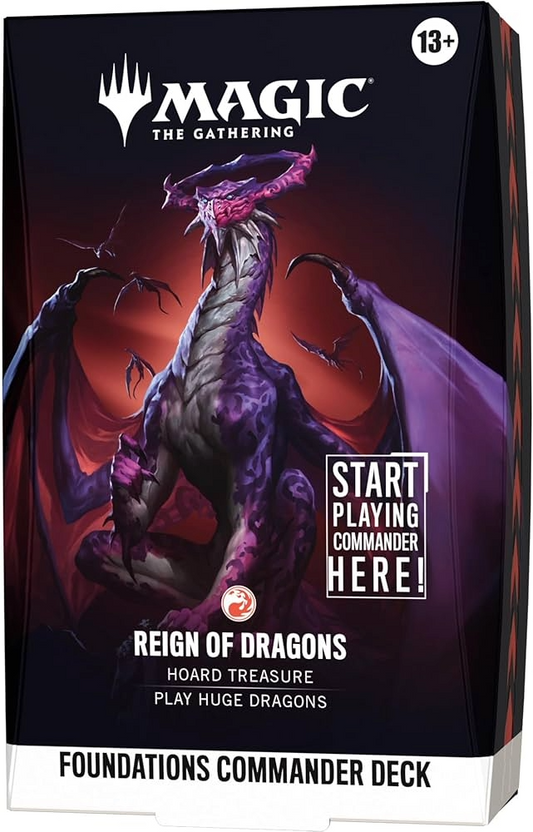MTG - Foundations Commander Deck - Reign of Dragons