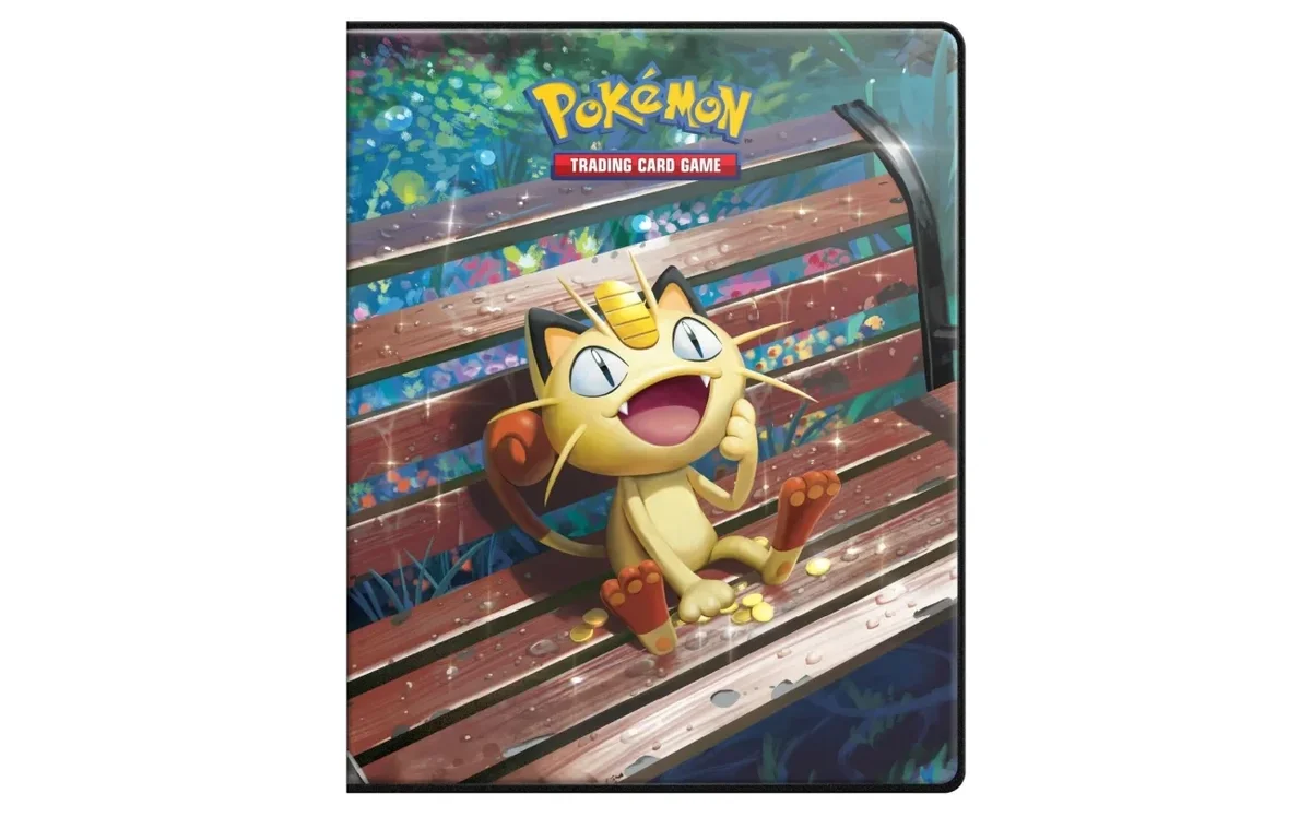 Perfect Order: Ultra Pro 4-Pocket Binder – Pokémon TCG (Meowth Design)
