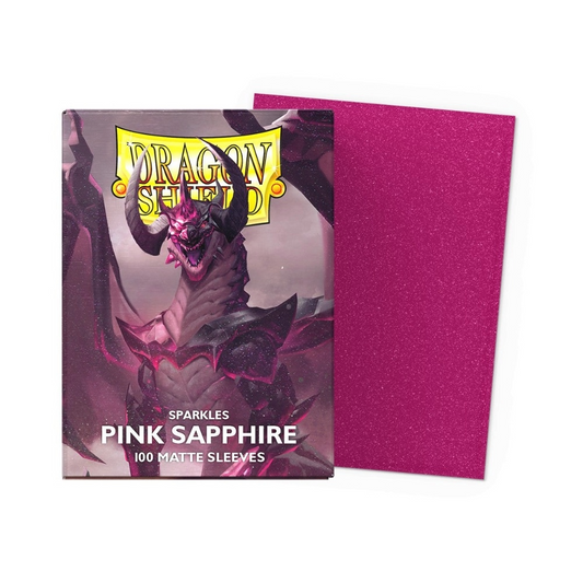 Dragon Shield - 100ct Standard Size - Matte Pink Sapphire