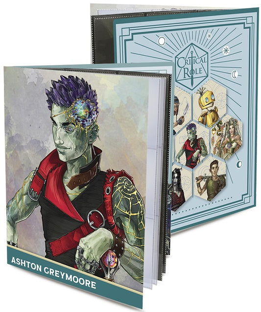 UP BINDER CRITICAL ROLE FOLIO ASHTON GREYMOORE