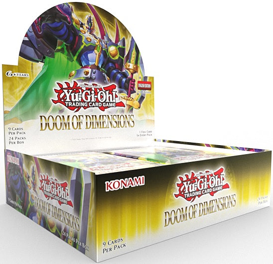 YUGIOH DOOM OF DIMENSIONS BOOSTER