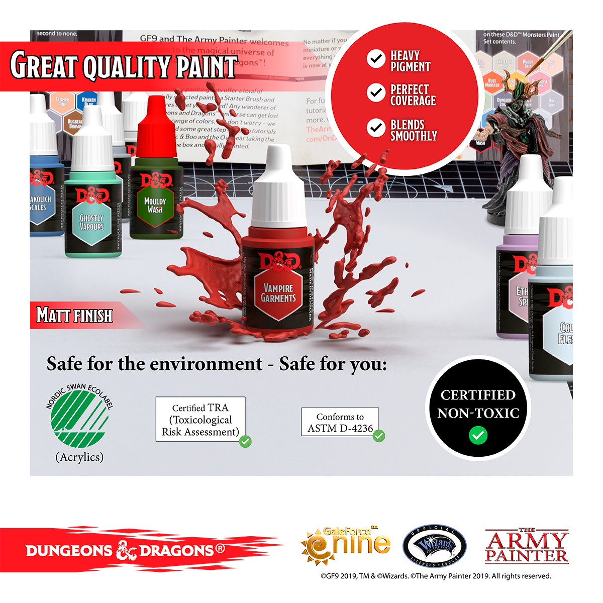 DND NOLZUR'S UNDEAD PAINT SET