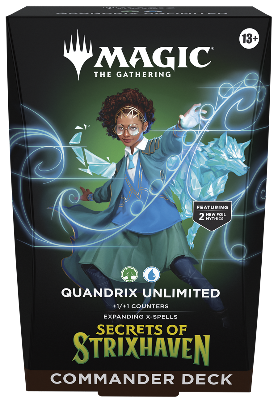 MTG SECRETS OF STRIXHAVEN COMMANDER DECK - QUANDRIX UNLIMITED