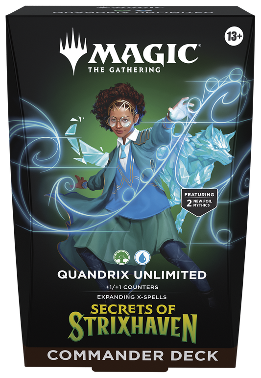 MTG SECRETS OF STRIXHAVEN COMMANDER DECK - QUANDRIX UNLIMITED