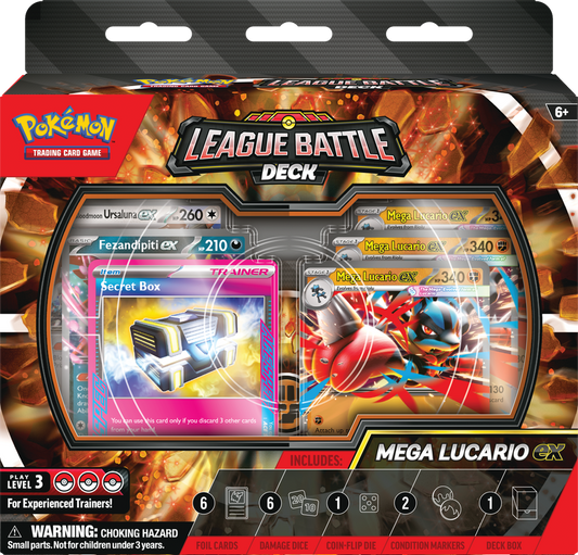 POKEMON LEAGUE BATTLE DECK MEGA LUCARIO EX