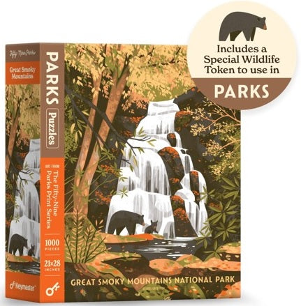 PARKS PUZZLE GREAT SMOKY MOUNTAINS 1000 PIECE