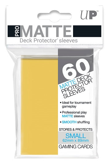 UP D-PRO SML PRO-MATTE YELLOW 60CT