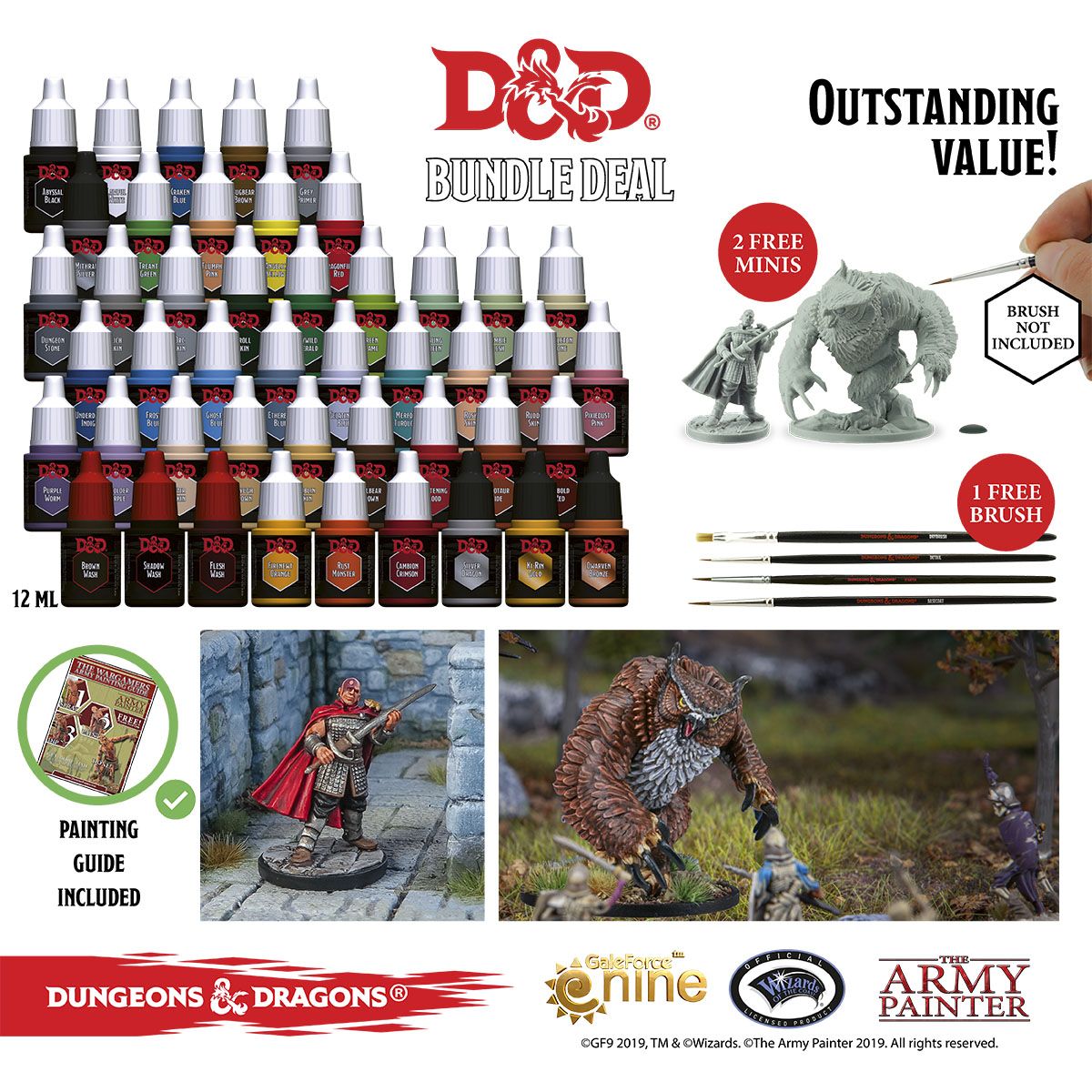 DND NOLZUR'S MONSTER PAINT SET