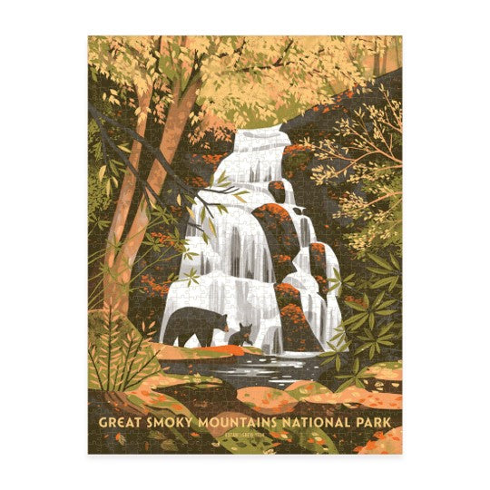 PARKS PUZZLE GREAT SMOKY MOUNTAINS 1000 PIECE