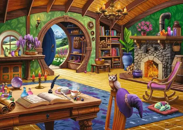 CHARMED COTTAGE 1000 PIECE PUZZLE