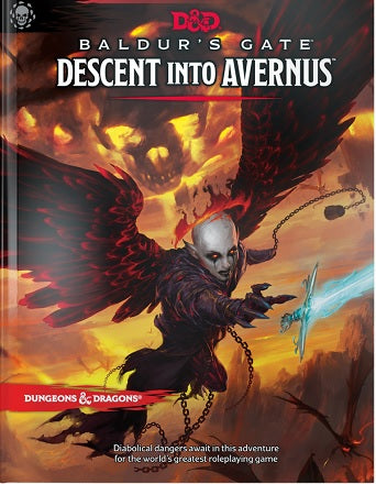 DND RPG BALDUR'S GATE DESCENT INTO AVERNUS