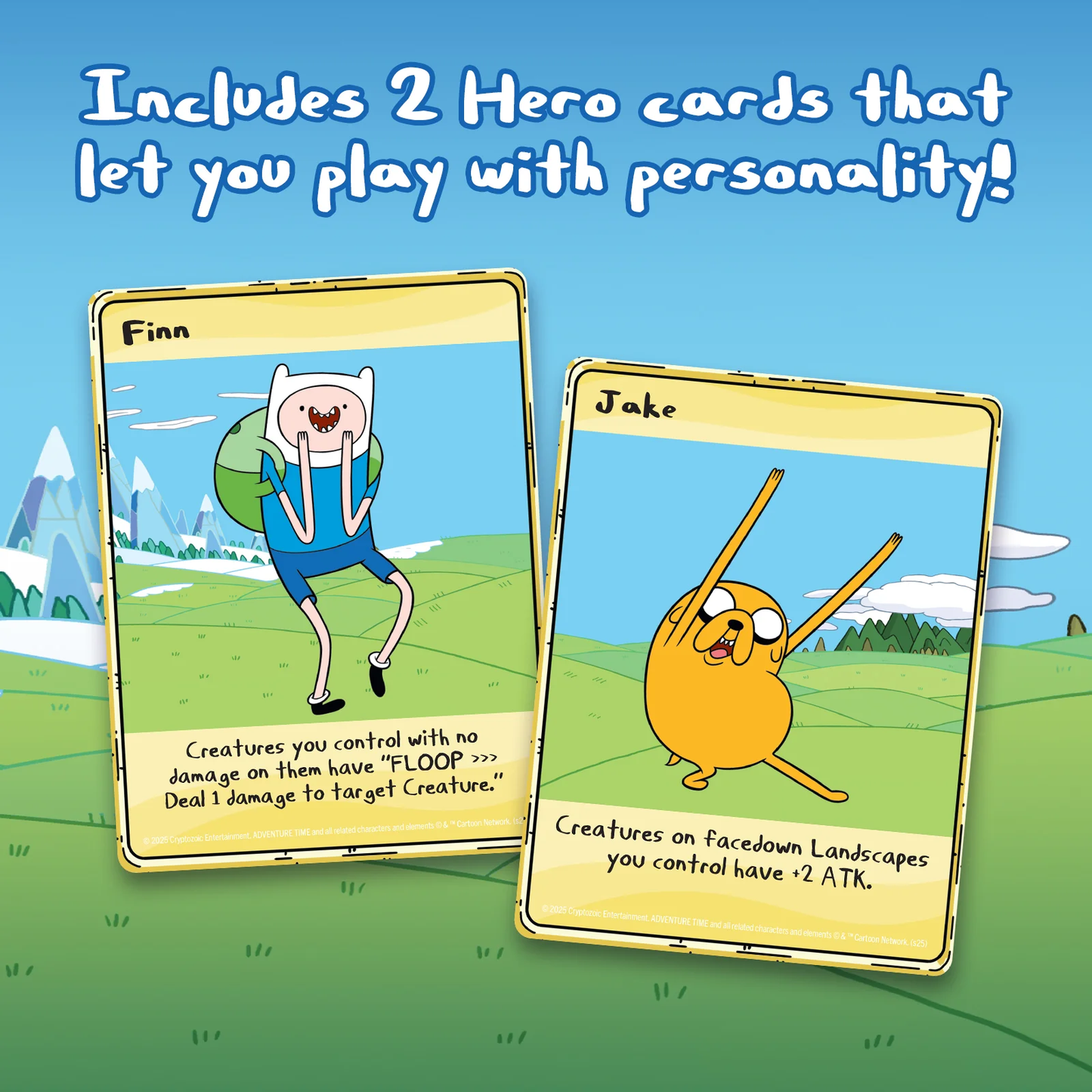 ADVENTURE TIME CARD WARS COLLECTOR'S PACK FINN VS JAKE