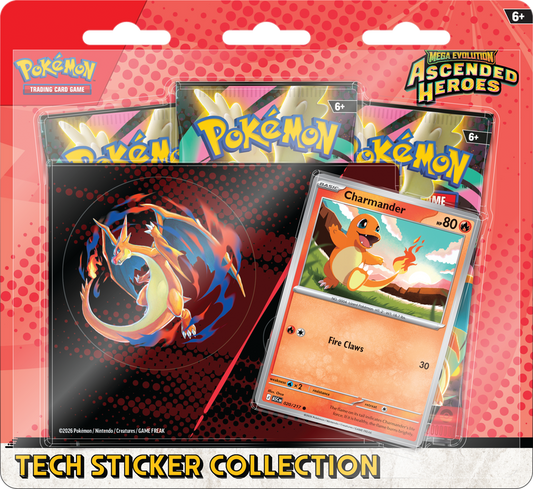 POKEMON ME2.5 ASCENDED HEROES TECH STICKER COLLECTION