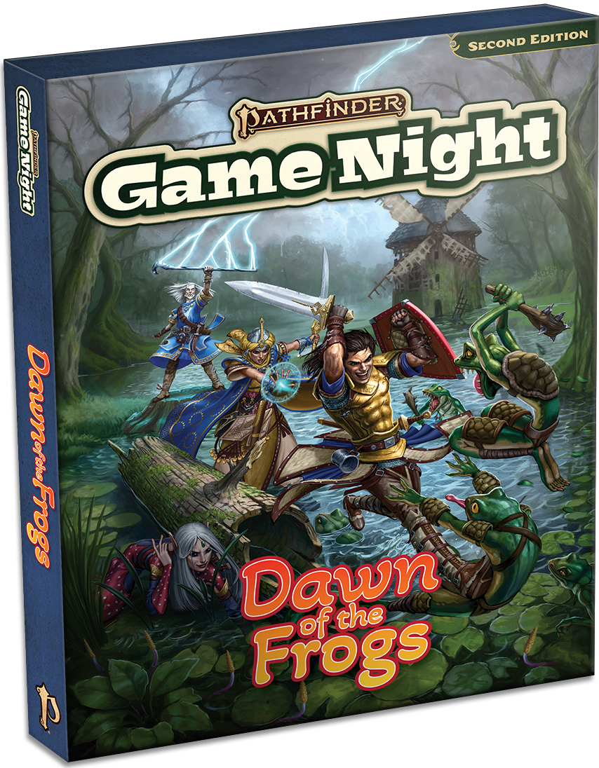 PATHFINDER 2E GAME NIGHT DAWN OF THE FROGS DELUXE ADVENTURE