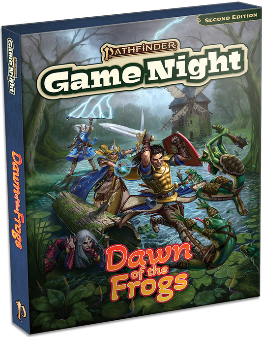 PATHFINDER 2E GAME NIGHT DAWN OF THE FROGS DELUXE ADVENTURE