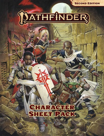 PATHFINDER 2E CHARACTER SHEET PACK