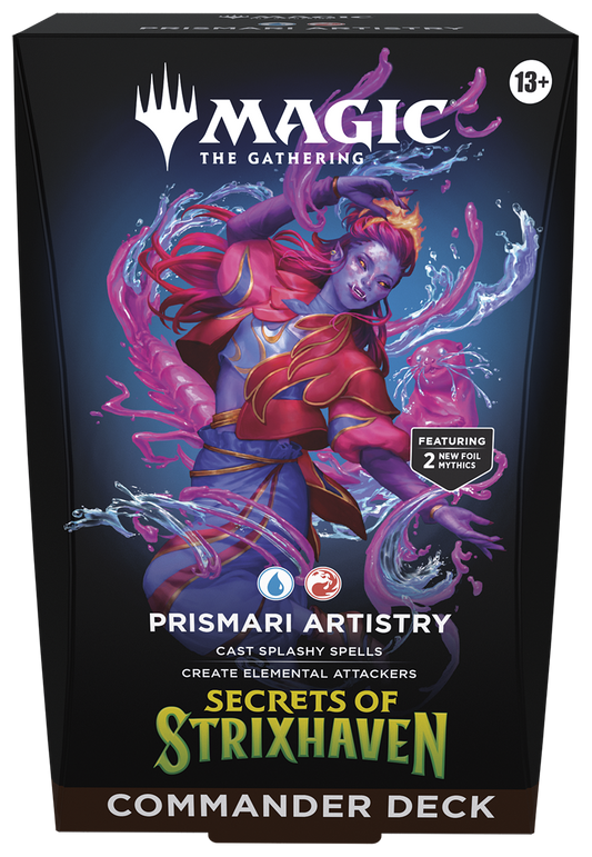 MTG SECRETS OF STRIXHAVEN COMMANDER DECK -PRISMARI ARTISTRY
