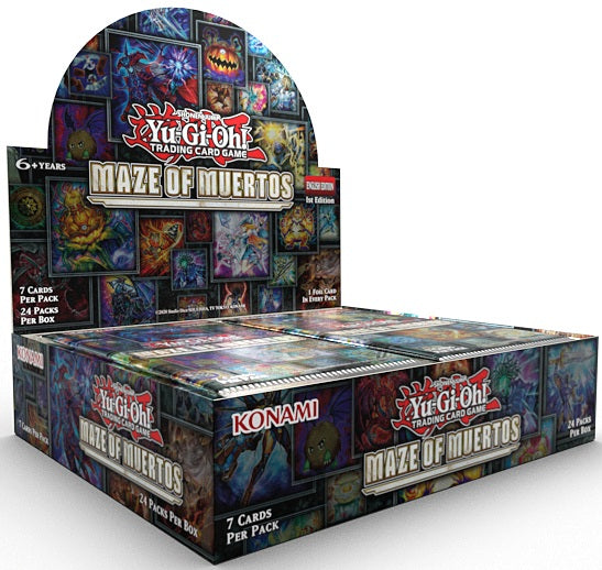 YU-GI-OH! MAZE OF MUERTOS BOOSTER BOX (24 PACKS)