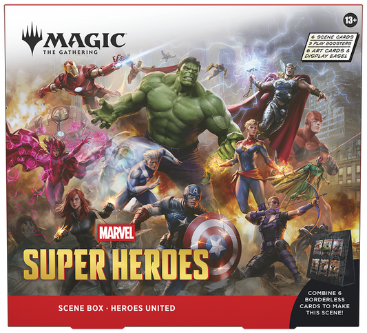 MTG MARVEL SUPER HEROES SCENE BOX
